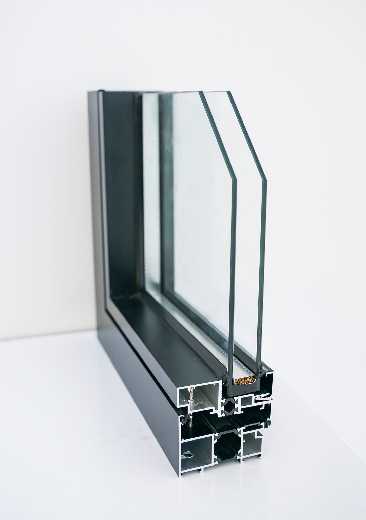 Aluminum Bifold Door 216"Wx80"H - OUT SWING FROM EXTERIOR VIEW image 6