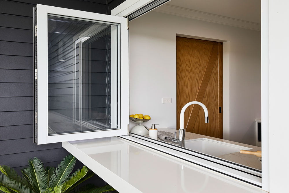 Doors Depots Aluminum Bifold Window 72"Wx36"H - OUT SWING FROM EXTERIOR VIEW image 6