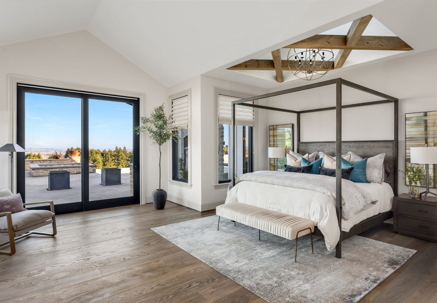 Aluminum Sliding Door 96"Wx80"H image 5
