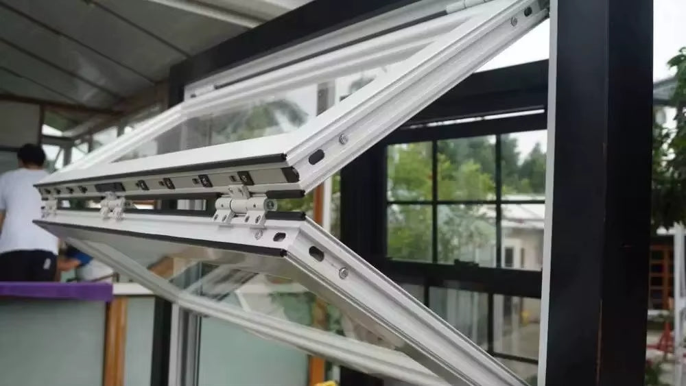 Aluminum Folding Up Window 48"Wx48"H image 5
