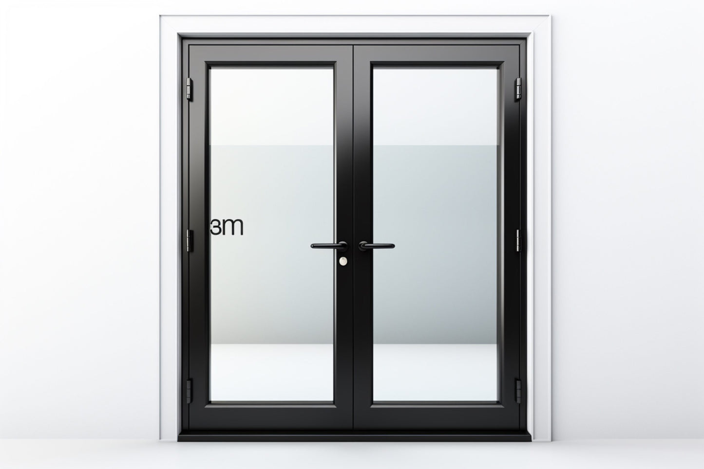 Aluminum French Door 60"Wx96"H image 1
