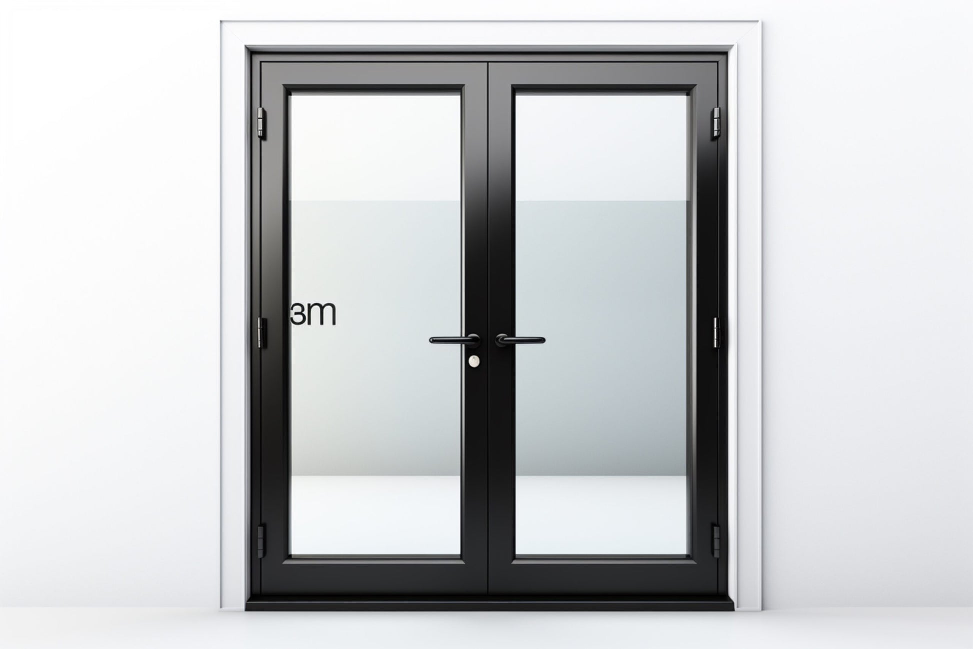 Aluminum French Door 60"Wx96"H image 1