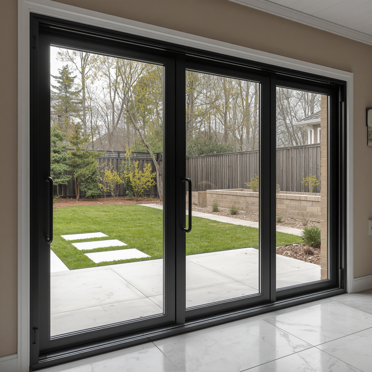 120x96 Custom Energy Efficient Aluminum Bifold Door