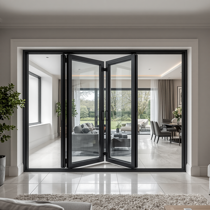 96x96 Custom Energy Efficient Aluminum Bifold Door