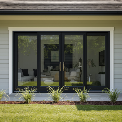192x 80 Custom Energy Efficient Aluminum Bifold Door