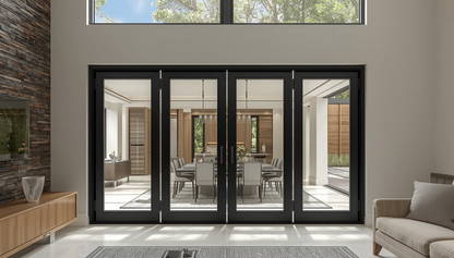 192x 80 Custom Energy Efficient Aluminum Bifold Door