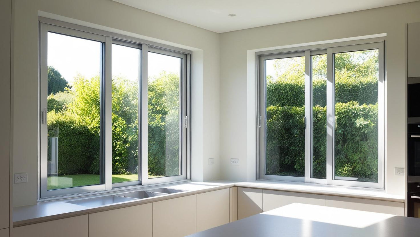 36"x36" Custom Energy-Efficient Aluminum Sliding Window