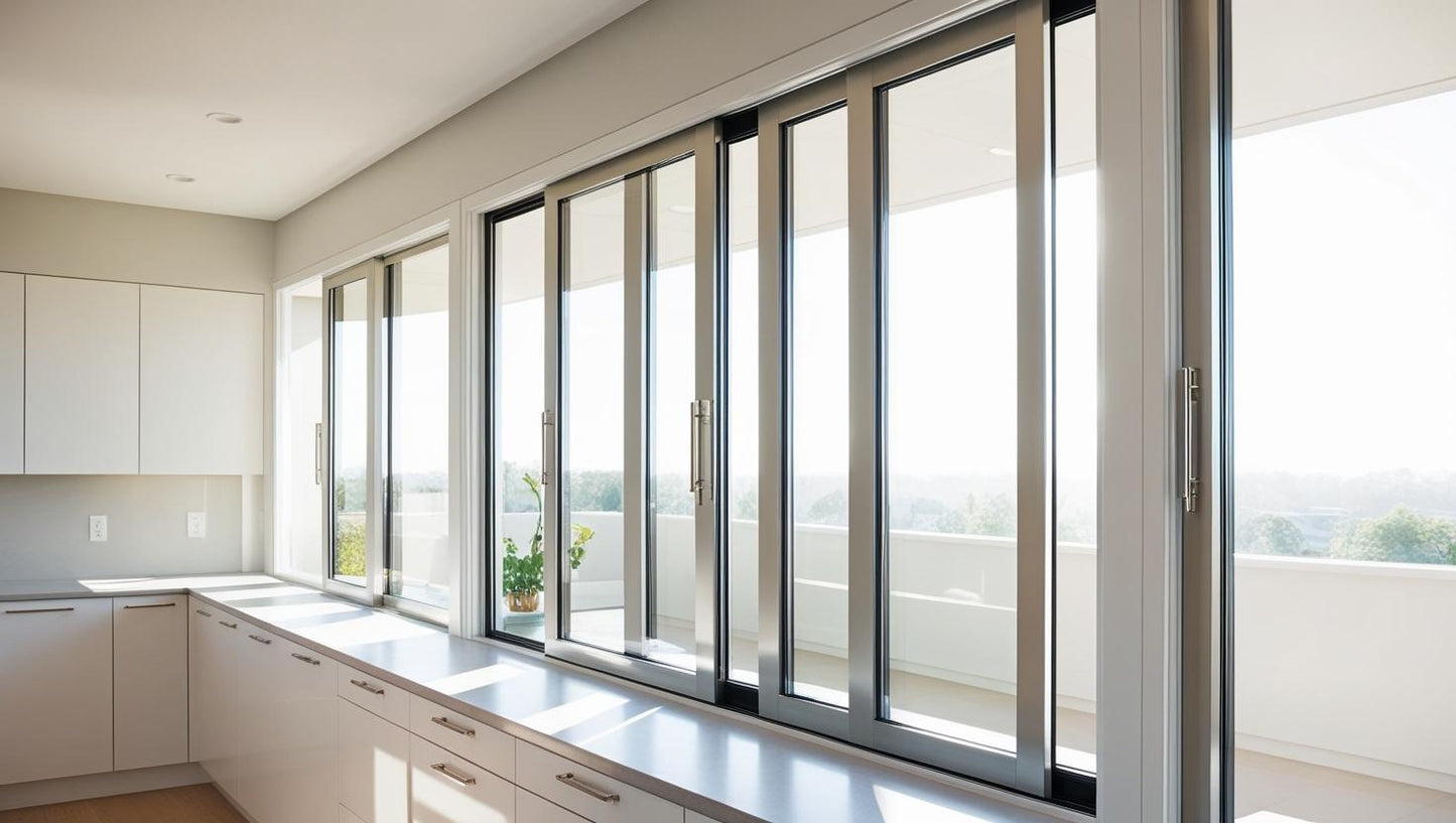 36"x36" Custom Energy-Efficient Aluminum Sliding Window