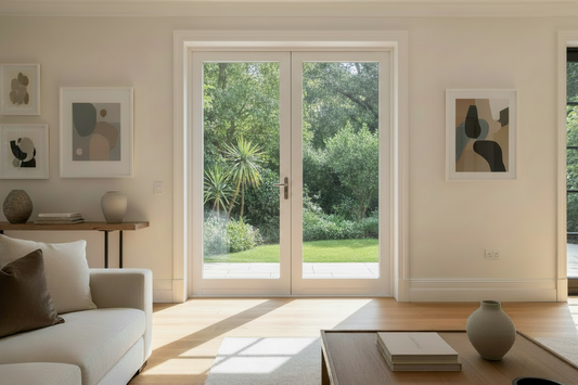 72"x80" Custom Energy-Efficient Aluminum French Door