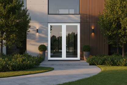 72"x80" Custom Energy-Efficient Aluminum French Door