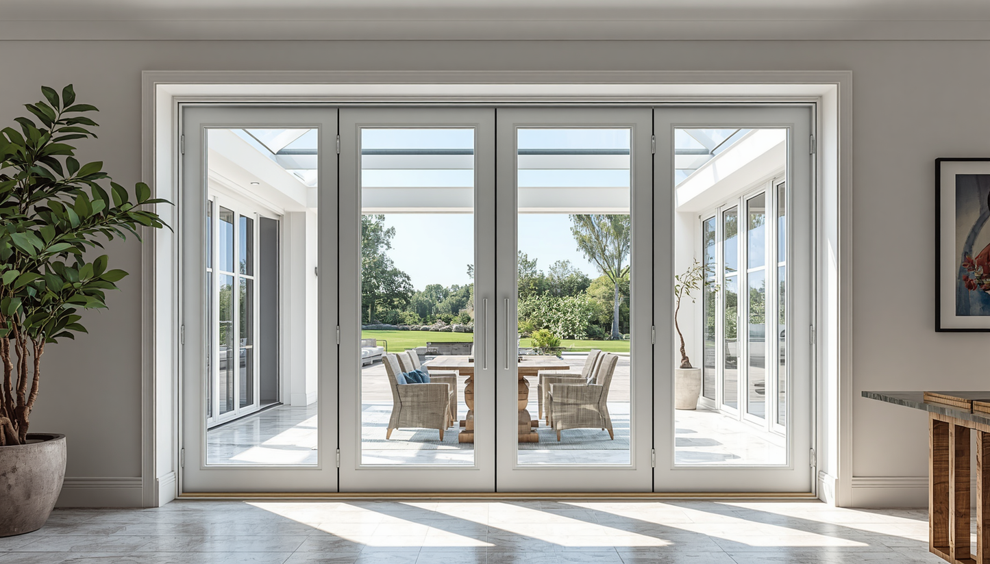 120x96 Custom Energy Efficient Aluminum Bifold Door