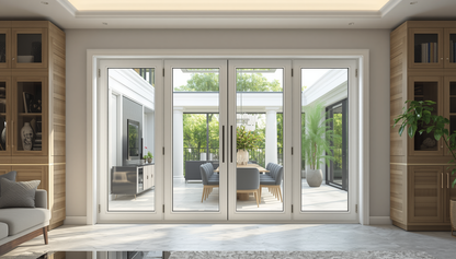 192x 80 Custom Energy Efficient Aluminum Bifold Door