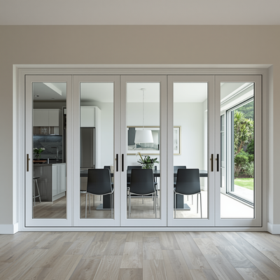 216x80 Custom Energy Efficient Aluminum Bifold Door