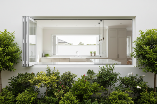 72x36 Custom Energy Efficient Aluminum Bifold Window