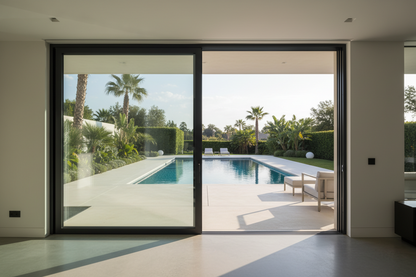 72x80 Custom Energy Efficient Aluminum Sliding Doors