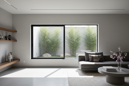 72"x42" Custom Energy-Efficient Aluminum Sliding Window