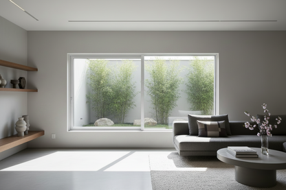 72"x42" Custom Energy-Efficient Aluminum Sliding Window