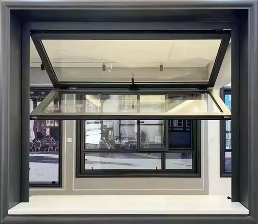 Aluminum Folding Up Window 72"Wx36"H image 2